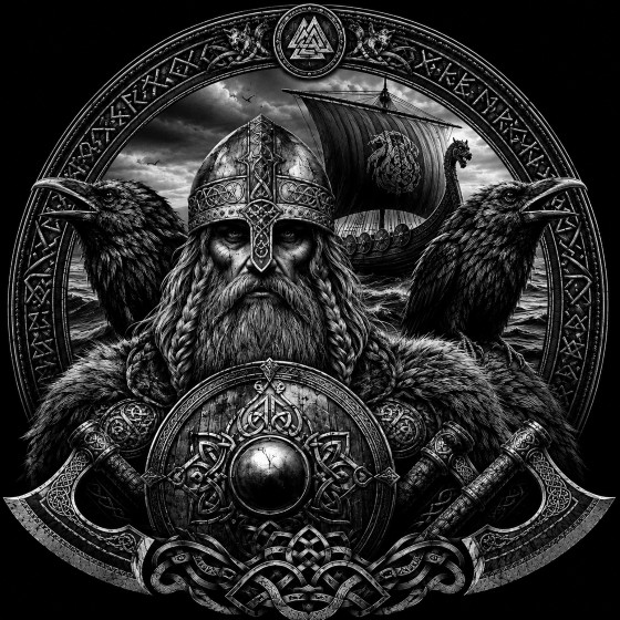11 - Viking with crown