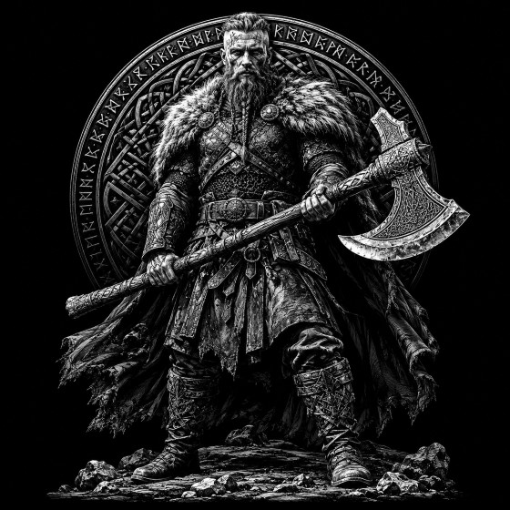 08 - Viking with axe
